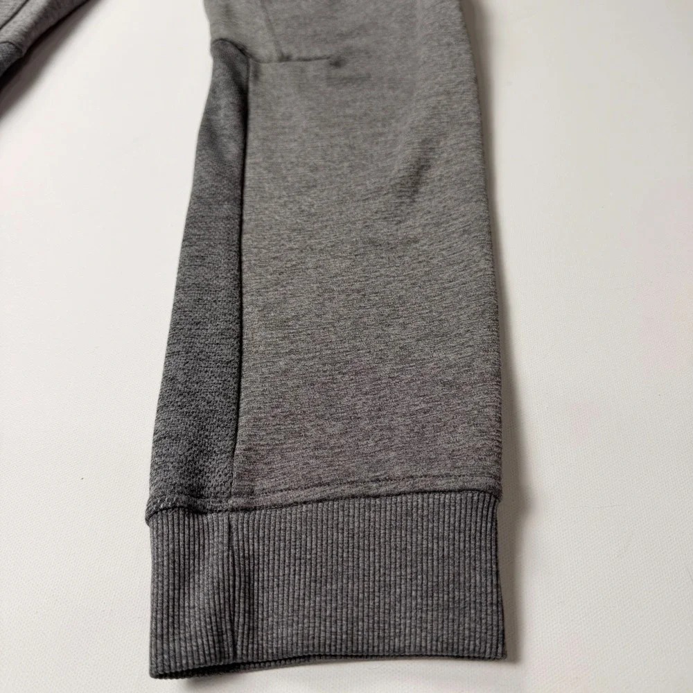 Lululemon Jogger Pants Men Sz M Grey Heathered‎ Tech Fleece Casual Athleisure - Picture 4 of 11